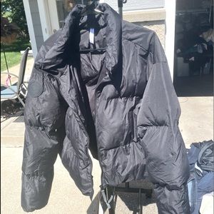 Fabletics cropped puffer coat